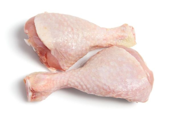 Chicken with skin